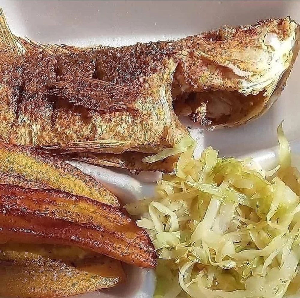 Authentic Jamaican plate