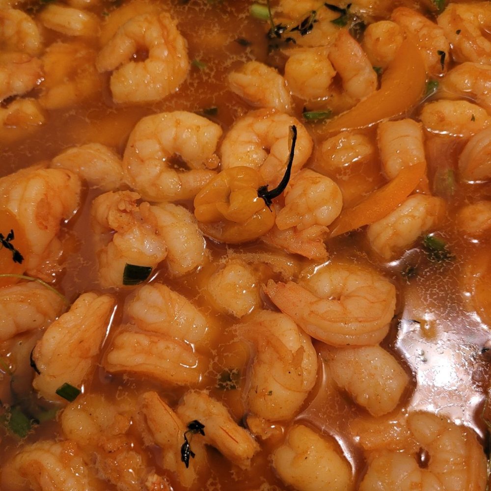 Jamaican pepper shrimp